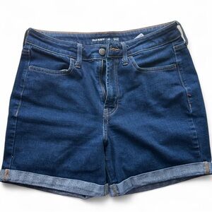 Old Navy Women's Dark Blue Jean Shorts